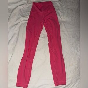 Lululemon Guava Pink Align Leggings 25”